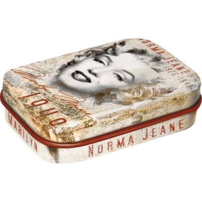 Marilyn Monroe Mietówki Pudełko Metalowe