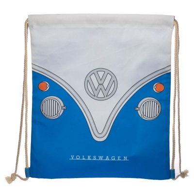 Torba Volkswagen VW Bulik Ogórek Bus Niebieska Plecak