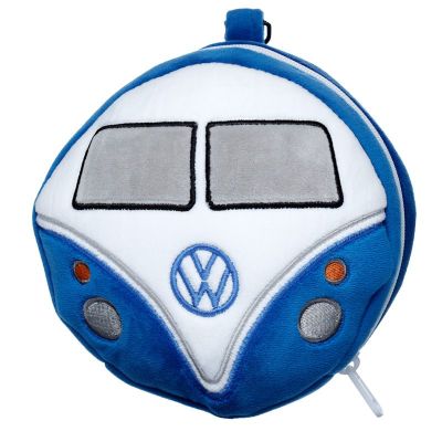 Poduszka Pluszowa Podróżna Volkswagen VW T1 Camper Bus Niebieska