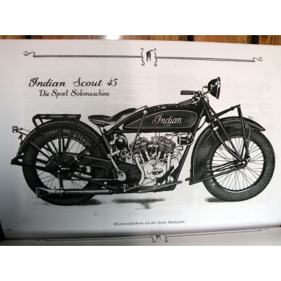 Indians 1928 Series Indian Motocycle Company - Springfield, Mass. U.S.A.