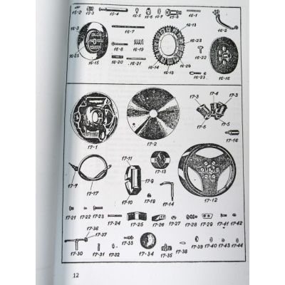 Katalog Części Zamiennych Do Motocykli z Silnikami Villers 98 cc i 125 cc