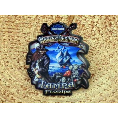 Harley Davidson Of Tampa Florida Znaczek Metalowy Wpinka Blacha Pin