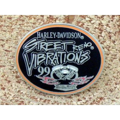 Harley-Davidson Street Vibrations Reno 99 Znaczek Metalowy Wpinka Blacha Pin