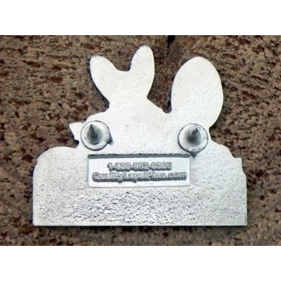 9th Annual-Easter Bunny Toy Run HOG 2012 Znaczek Metalowy Wpinka Blacha Pin