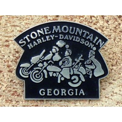 Harley-Davidson Stone Mountain Georgia Znaczek Metalowy Wpinka Blacha Pin