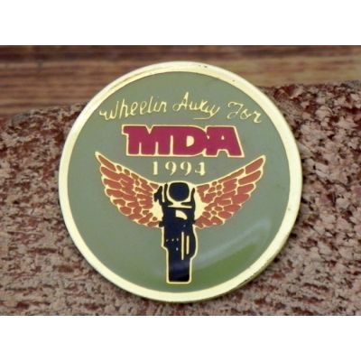 MDA 1994 Skrzydła Znaczek Metalowy Wpinka Blacha Pin