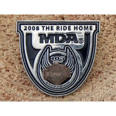 2008 The Ride Home MDA Znaczek Metalowy Wpinka Blacha Pin