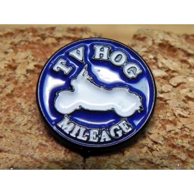 Tv HOG Mileage Motocykl Znaczek Metalowy Wpinka Blacha Pin