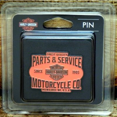 Finest Quality Parts & Service Harley-Davidson Motorcycles Blacha Znaczek Wpinka