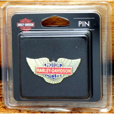 Harley-Davidson Logo Skrzydła Blacha Znaczek Wpinka
