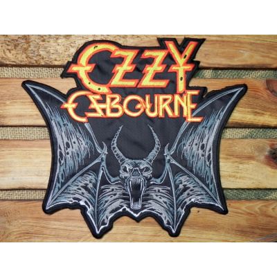 Ozzy Osbourne Nietoperz Naszywka Haftowana Black Sabbath Heavymetal