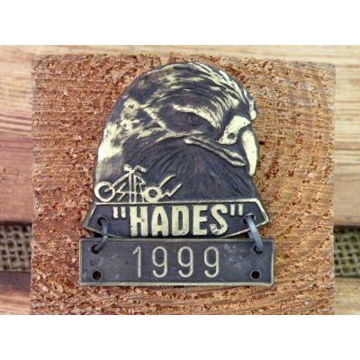 Ostrów "Hades" 1999 Znaczek Zlotowy Blacha Wpinka