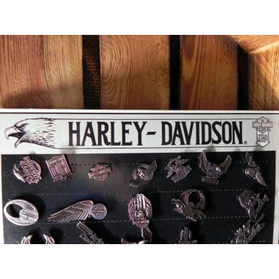 HD Harley-Davidson Motorcycles Blacha Znaczek Wpinka Wzór 10