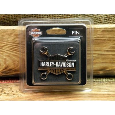 Harley-Davidson Motorcycles Logo Trademark Blacha Znaczek Wpinka Klucze