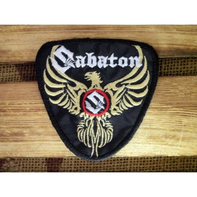Sabaton Orzeł S Logo Naszywka Haftowana Joakim Broden Heavy Metal