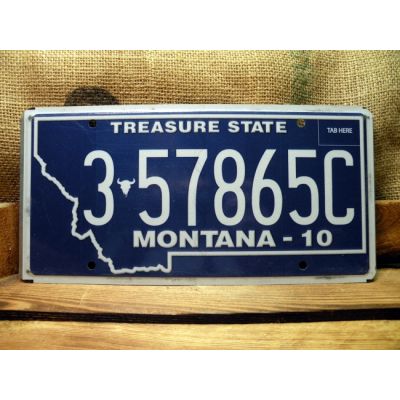 Montana Treasure State Tablica Rejestracyjna USA 3 57865C
