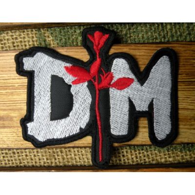 DM Depeche Mode Róża Dave Gahan Naszywka Haftowana