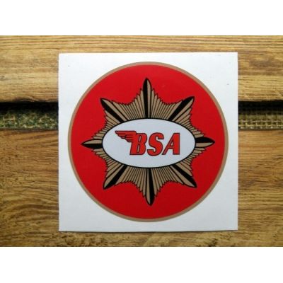 BSA Logo Naklejka Motocykl Birmingham Small Arms
