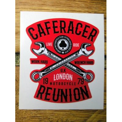 Caferacer Reunion London Naklejka Klucze Trefl