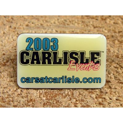 Carlisle Events 2003 Znaczek Metalowy Wpinka Blacha Pin