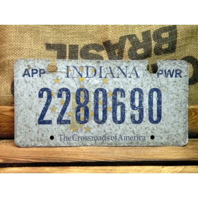 Indiana Tablica Rejestracyjna USA Szyld Rejestracja 2280690