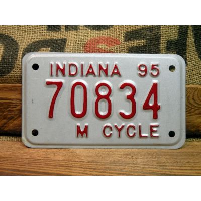 Indiana Motocyklowa Tablica Rejestracyjna USA 70834