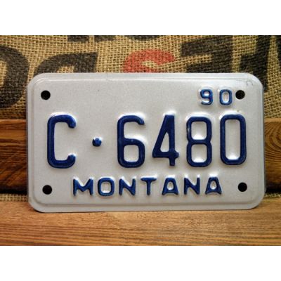 Montana Motocyklowa Tablica Rejestracyjna USA C 6480
