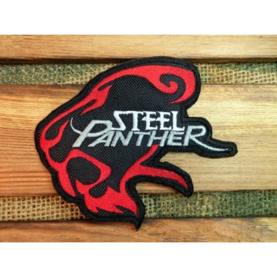 Steel Panther Płomienie Naszywka Haftowana Michael Starr Heavy Metal