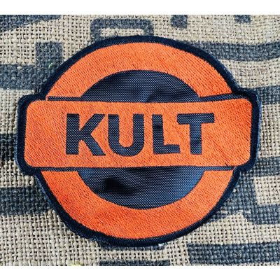 Kult Naszywka Wyszywana Pomarańczowa Kazik