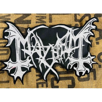 Mayhem Duża Naszywka Haftowana Metal