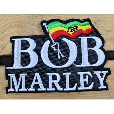 Bob Marley Naszywka Haftowana Patch