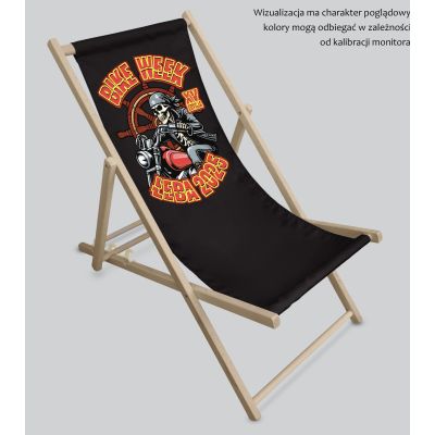 Leżak Bike Week Łeba 2025 Easy Rider -PREORDER