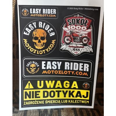 NAKLEJKI  Sokół 1000 Easy Rider
