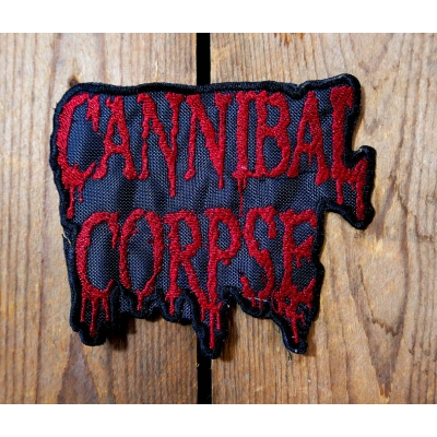 Cannibal Corpse Logo Naszywka Haftowana Zarys