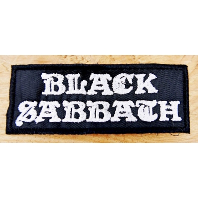 Black Sabbath Naszywka Wyszywana Patch