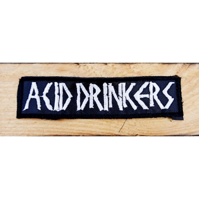 Acid Drinkers Naszywka Wyszywana Patch Czarno-biała