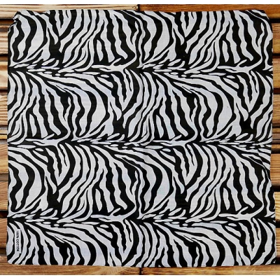 Zebra Biało Czarna Chusta Bandana Maska