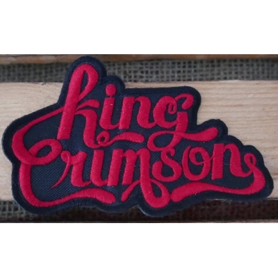 King Crimson Czerwona Naszywka Wyszywana