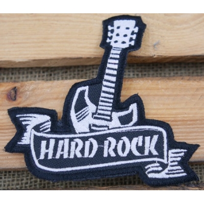Hard Rock   Naszywka Wyszywana Patch
