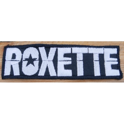 Roxette naszywka Wyszywana Zespół