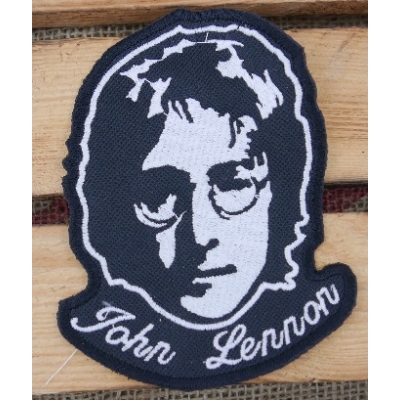 John Lennon Czcionka Mała Naszywka Wyszywana Patch