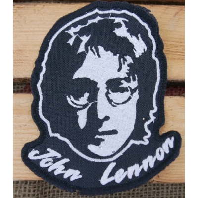 John Lennon Czcionka Pogrubiona Naszywka Wyszywana Patch