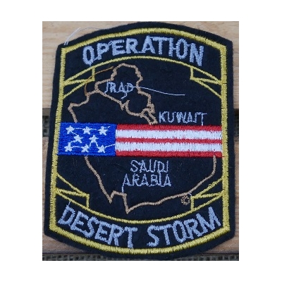 Operation Desert Storm Naszywka Patch Badge Military U.S. Army USA