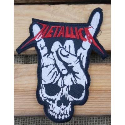Metallica Naszywka Wyszywana Patch Diabełek