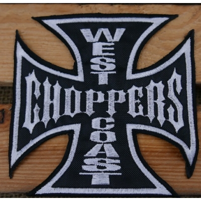 Naszywka  Krzyż West Coast Choppers Naszywka Haftowana Patch