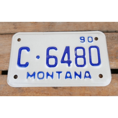 Montana Tablica Rejestracyjna USA motocyklowa C 6480