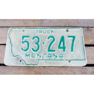 Montana Truck Tablica Rejestracyjna USA 53-247