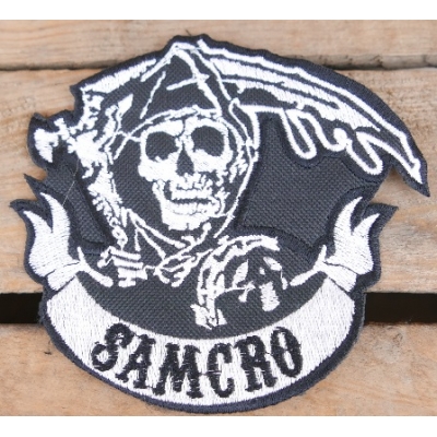 Sons of Anarchy - Samcro SOA Naszywka Haftowana Patch Stripe