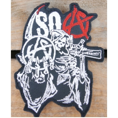 Sons Of Anarchy Naszywka Haftowana Patch Śmierć