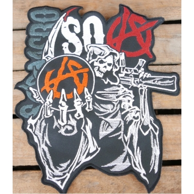Sons Of Anarchy Samcro Duża Naszywka SOA